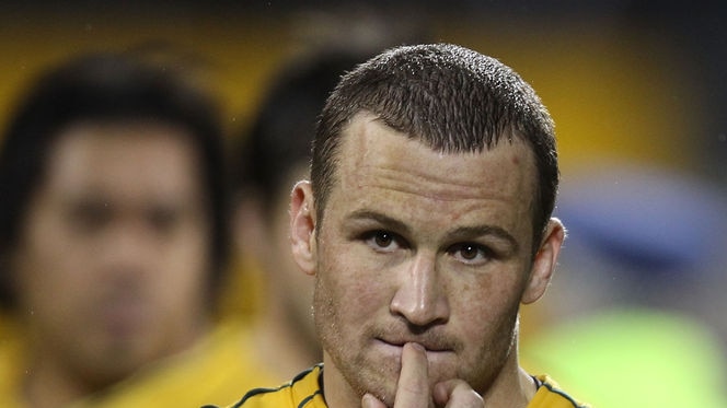 Kicking woes... Matt Giteau has relinquished his duties after another poor performance with the boot