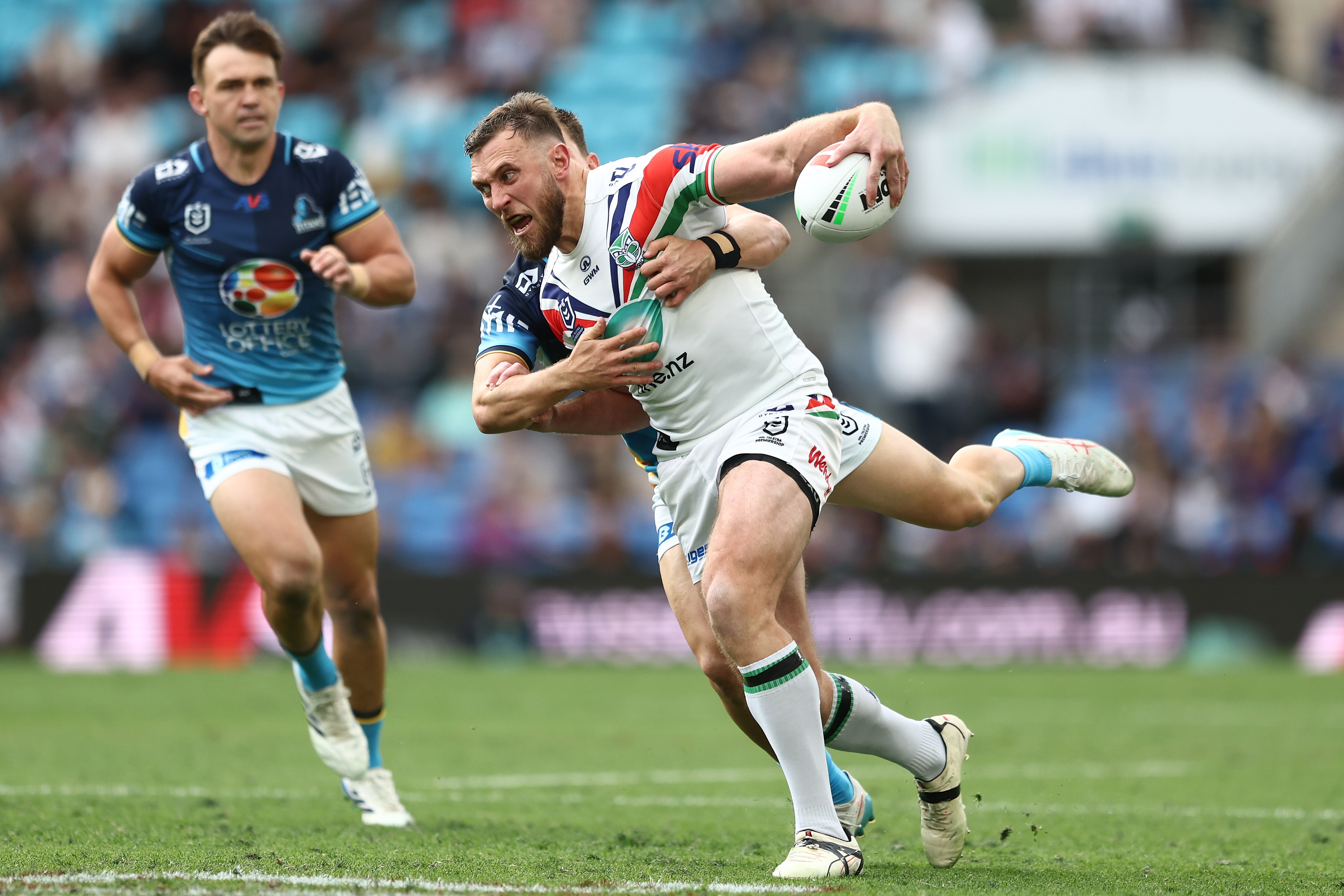 Live: Warriors enjoy fast start with three-try blitz against Titans