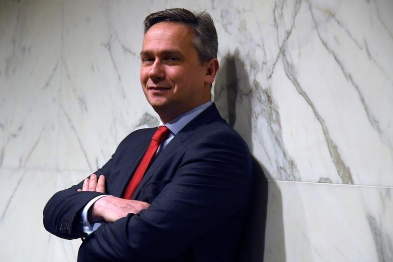 Jean-Sebastien Jacques, chief executive of Rio Tinto, poses for a portrait