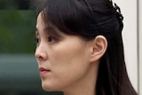 Kim Yo-jong, sister of North Korea's leader Kim Jong Un in Vietnam.