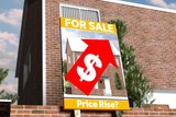 Image of a house with a for sale sign outside showing prices might rise.