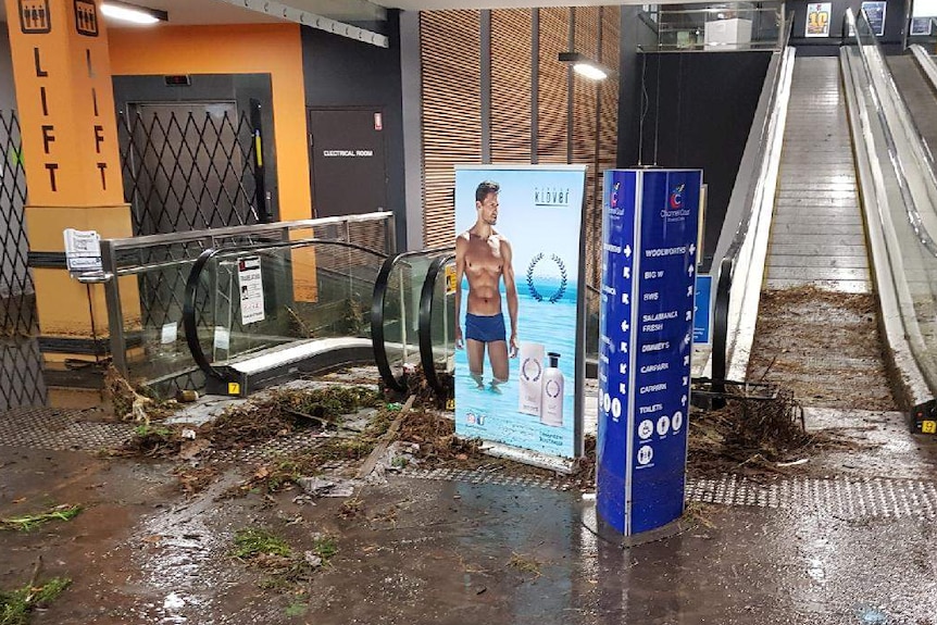 Channel Court flood damage, May 11, 2018.