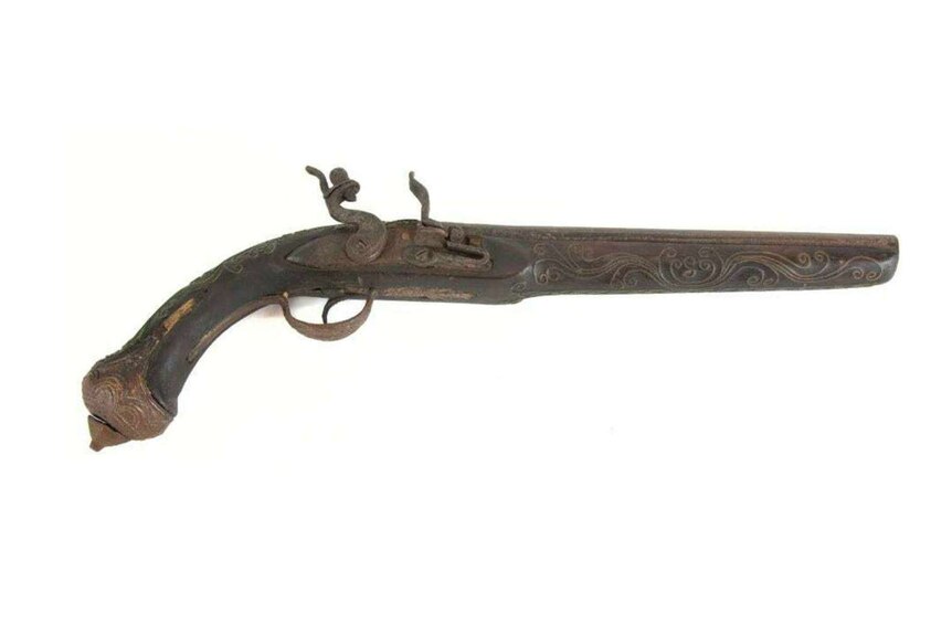 Pele's antique firearm