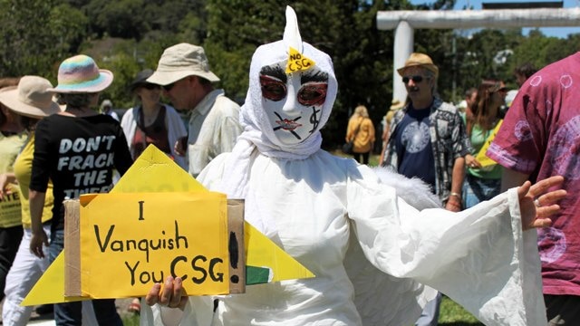 CSG protesters on NSW north coast