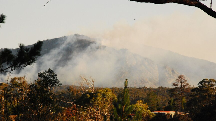 Firefighters have been back burning overnight along the southern side of the Jingera Rock fire, in the Bega Valley.