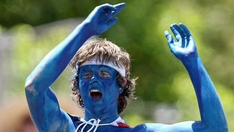 True blue Aussie (Getty Images: Simon Cross)