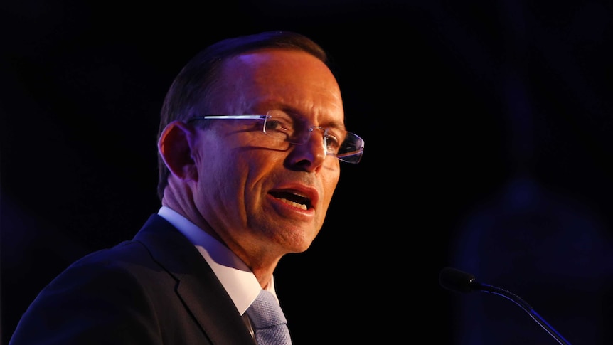 Prime Minister Tony Abbott at Australian Book Industry Awards in Sydney