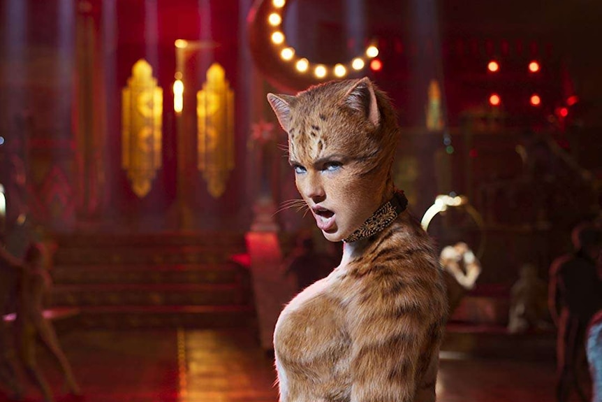 Taylor Swift as her CGI character in the Cats film