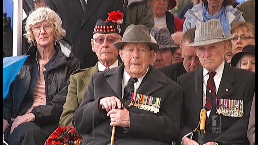 Living legacy: Veterans gathered in Canberra to mark 70 years since Australian soldiers came under siege at Tobruk.