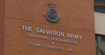 Salvation Army Territorial HQ sign