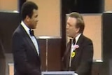 Muhammad Ali and Bert Newton at the Logies in 1979