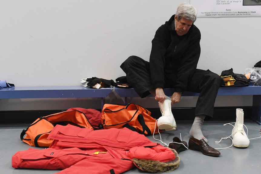 John Kerry Antarctica trip