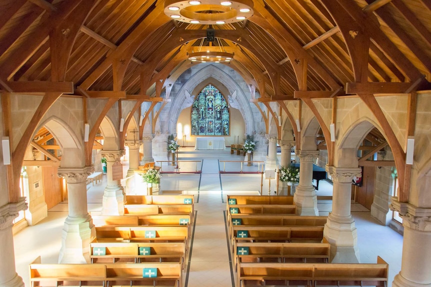 Inside All Saints church