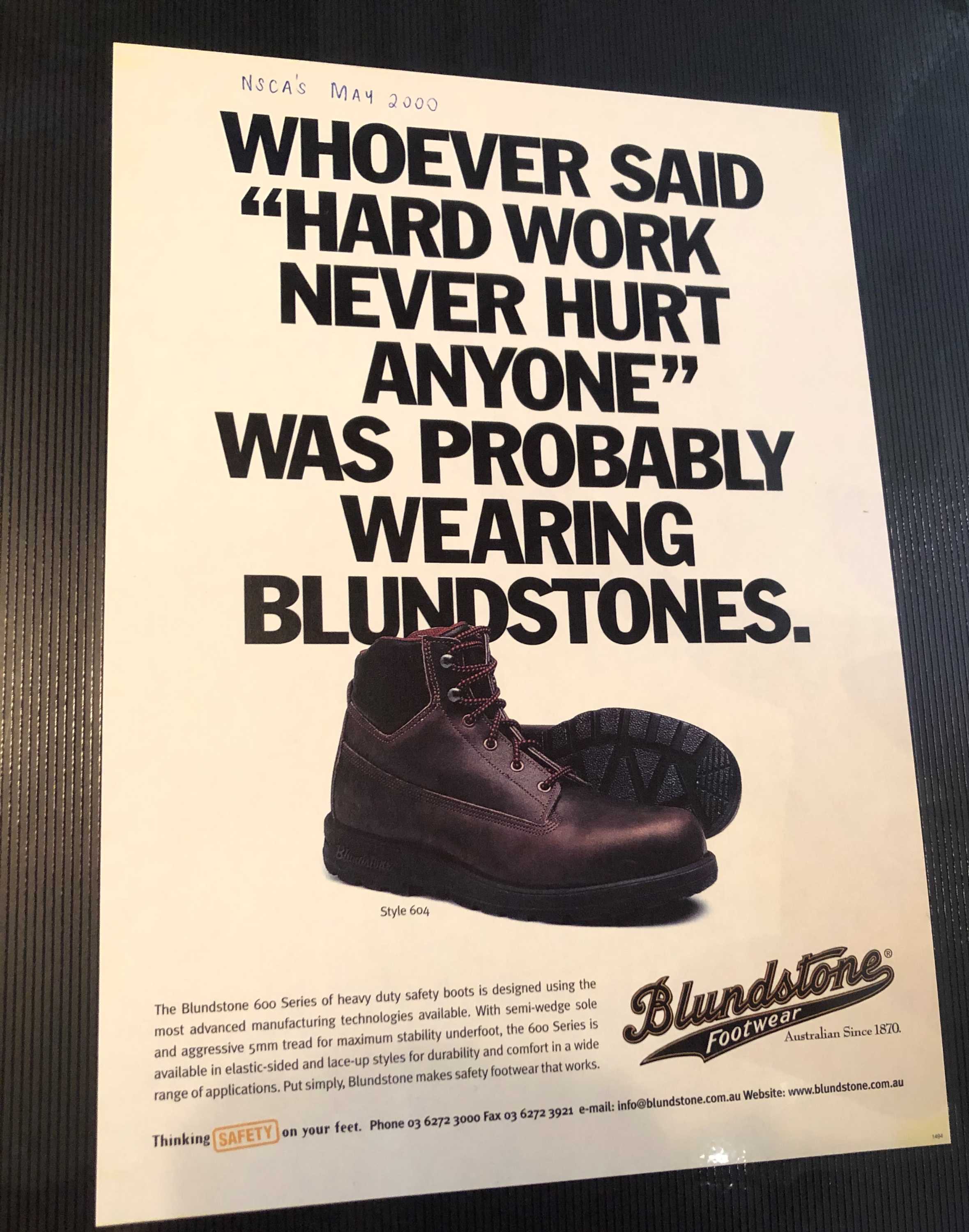 blundstone manufacturing