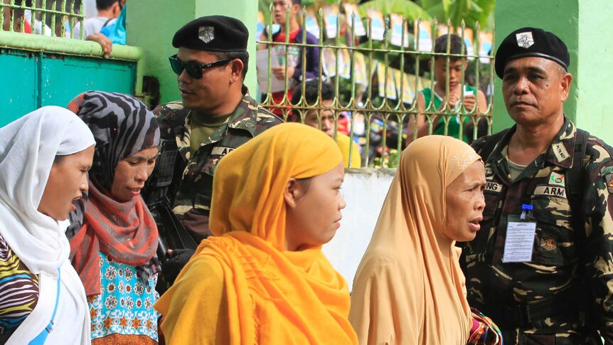 Security tight for Philippines polling day