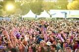 The crowd at Groovin' The Moo