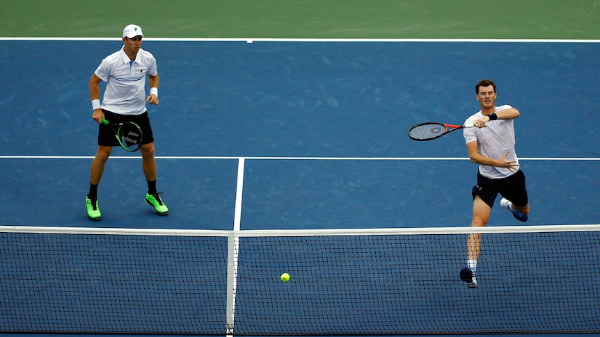 John Peers and Jamie Murray at the US Open