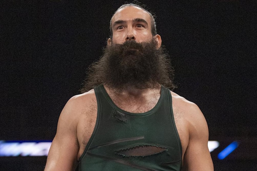 Jon Huber, wrestling in WWE under the name of Luke Harper