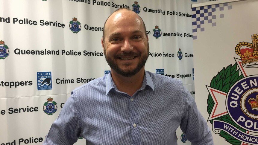 Plain Clothes Senior Constable Jeremy Carter poses for a photo