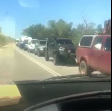 Wa Nt Border Kununurra Checkpoint Queue Abc News