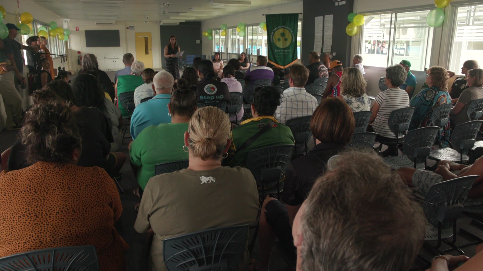 Indigenous Cabbage Tree Island community moves into new temporary home