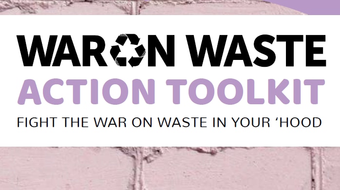War on Waste Action Tool Kit image