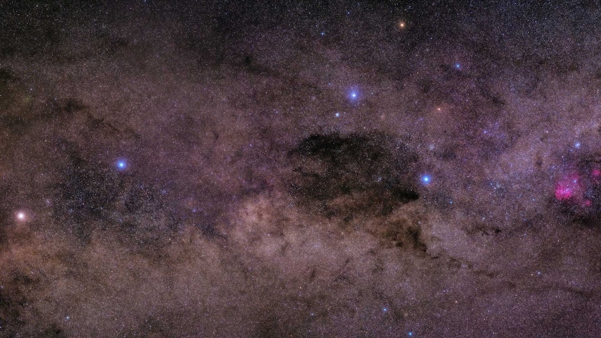 Widefield view of the Southern Cross and surrounding constellations