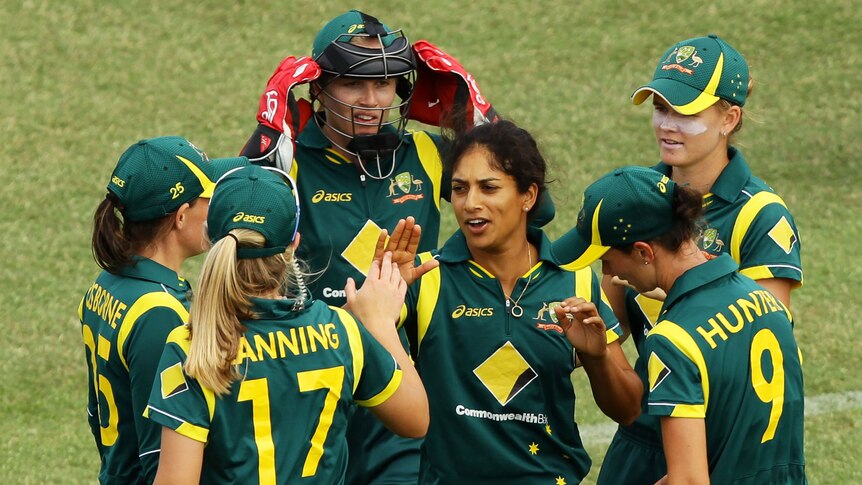 Lisa Sthalekar missed out with the bat, but returned 4 for 18 with the ball.