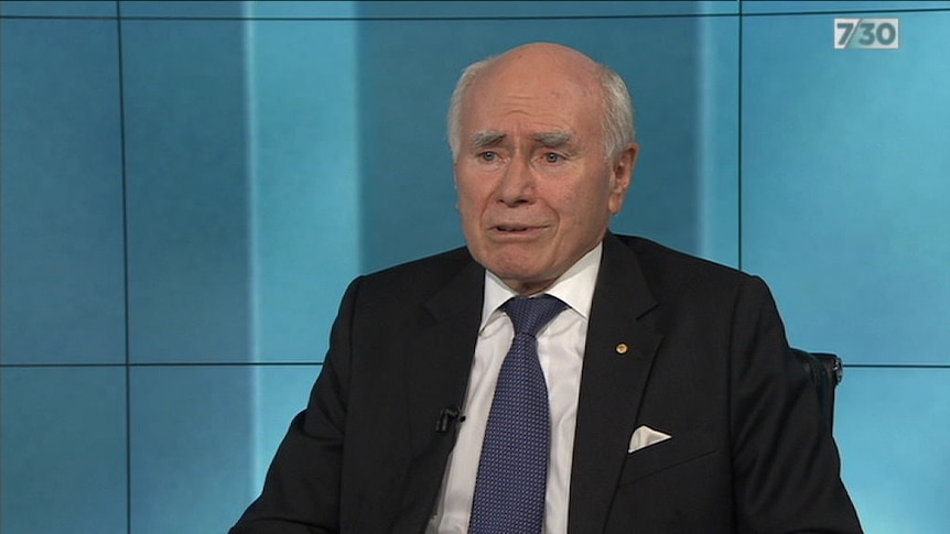 John Howard says the Liberal Party must "work together".