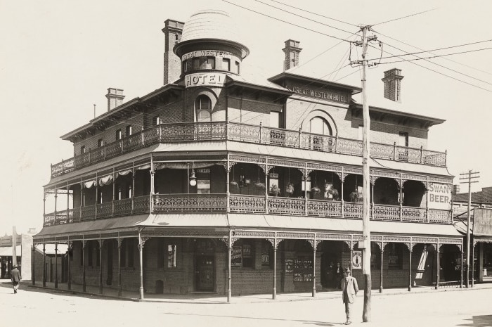 The Great Western Hotel in the 1920's