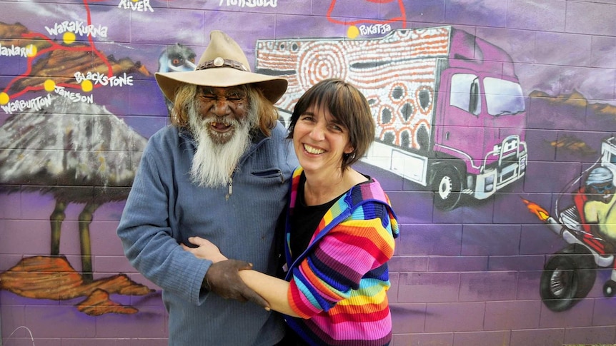 Sarah Brown at the Purple House headquarters of Western Desert Dialysis in Alice Springs