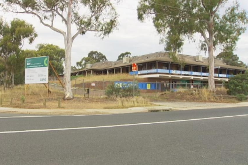 The Old Jamison Inn site at Macquarie in Canberra's north remains in doubt after the developer went into administration.