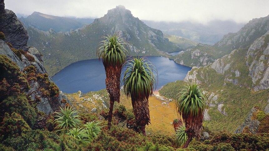 Lake Oberon by Peter Dombrovskis