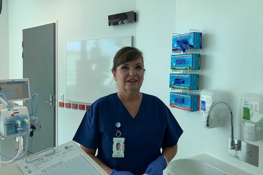 Suzi Hannan in a consulting room