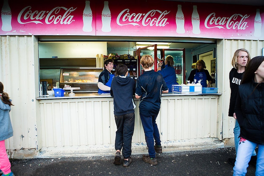 Penguin footy ground kiosk