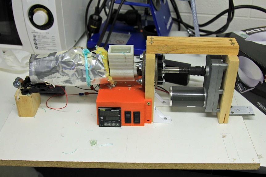 The DIY filament machine