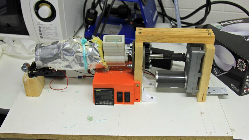 The DIY filament machine