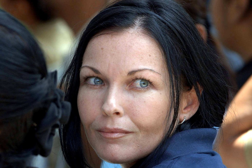 Schapelle Corby at a ceremony inside Indonesian prison