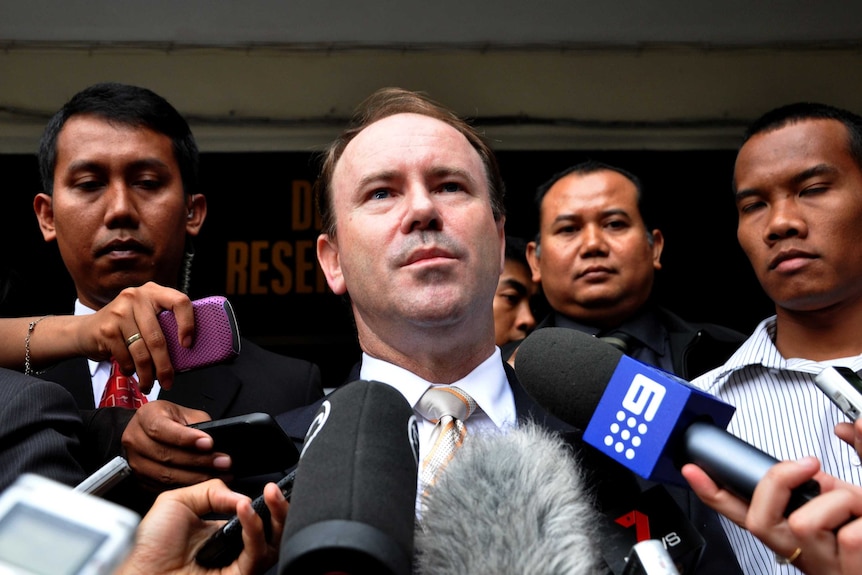 Australian ambassador to Indonesia Greg Moriarty