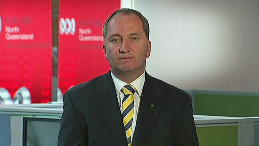 Federal Agriculture Minister Barnaby Joyce joins ABC News Breakfast