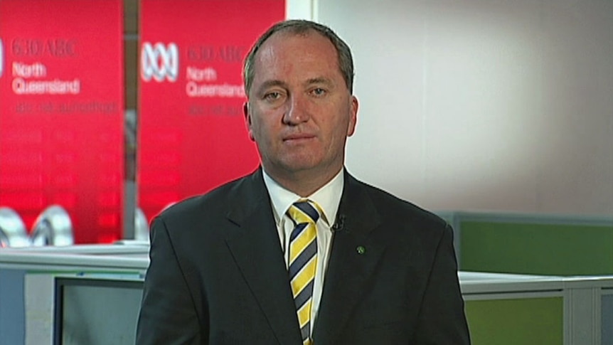 Federal Agriculture Minister Barnaby Joyce