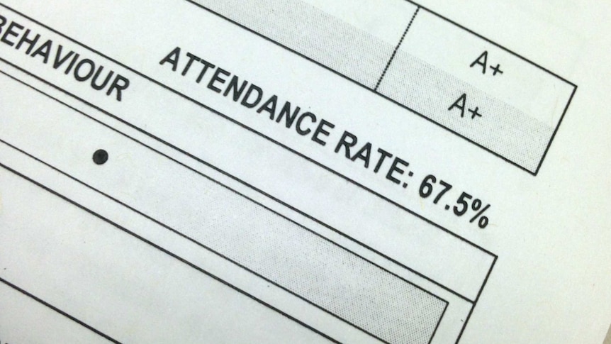 Vic school report attendance rate