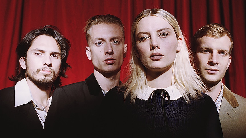 A 2021 press shot of Wolf Alice