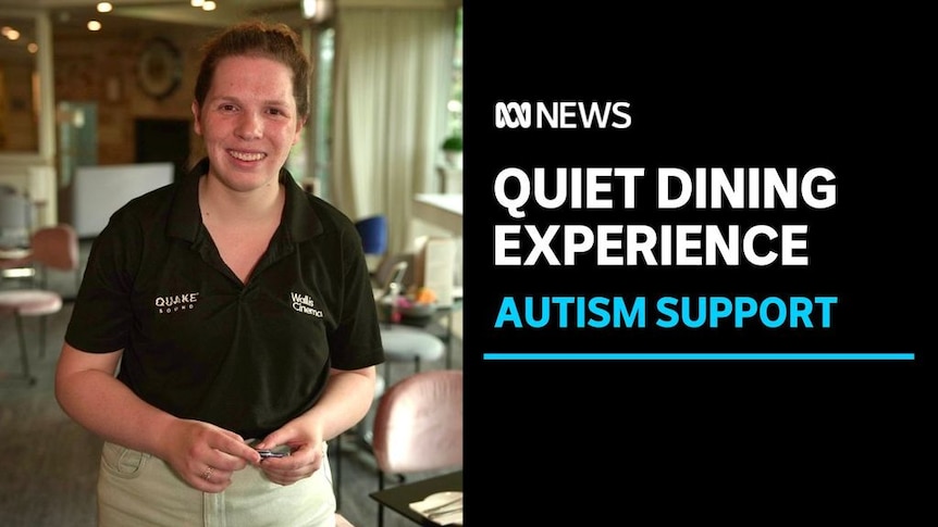 Quiet Dining Experience, Autism Support: A woman smiles at the camera.