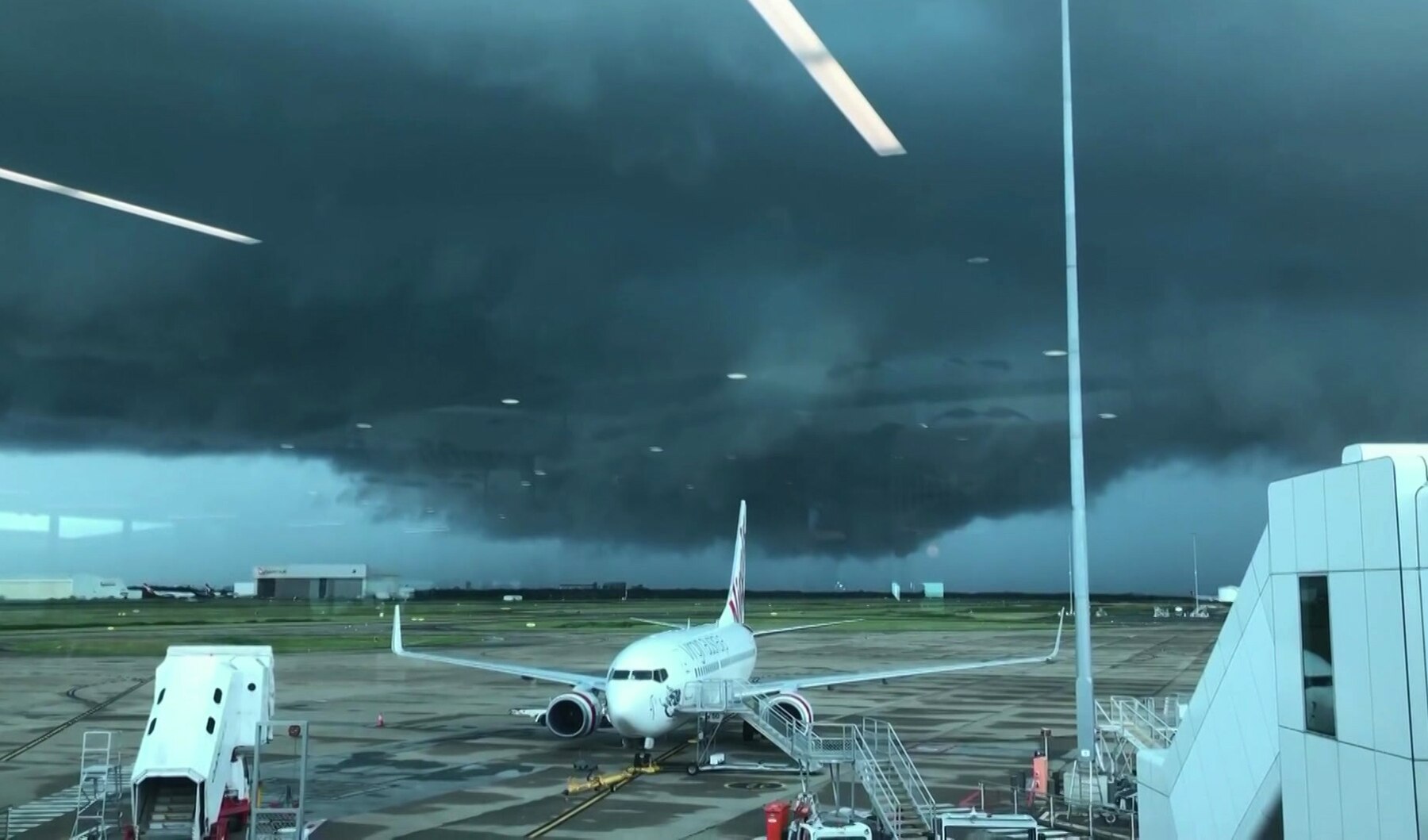 Tornado Impacts Brisbane Airport In Supercell Storm Event, More Wild ...