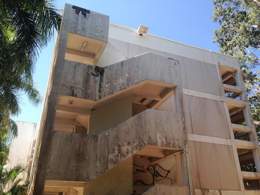 Stairwell at Kurringal Flats, Darwin