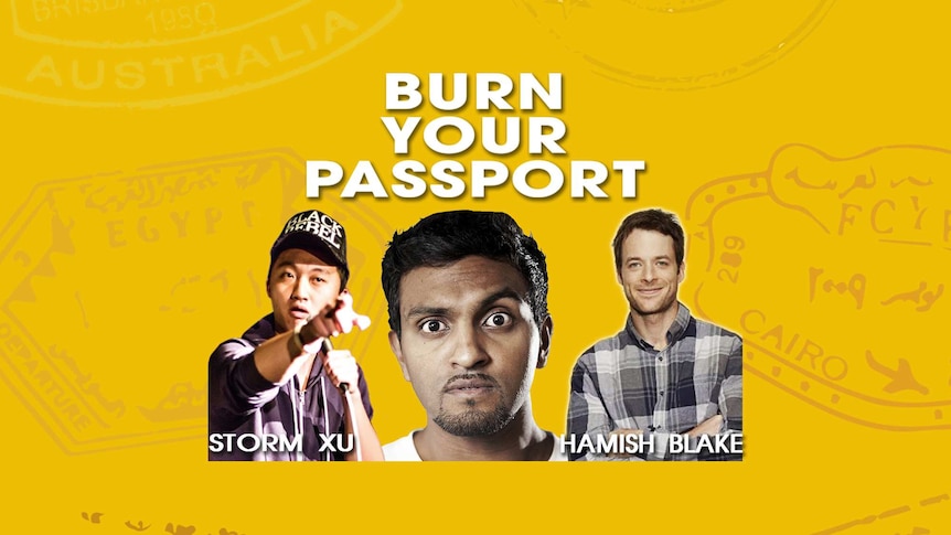 Burn Your Passport Episode 7 Hamish Blake eats spiders