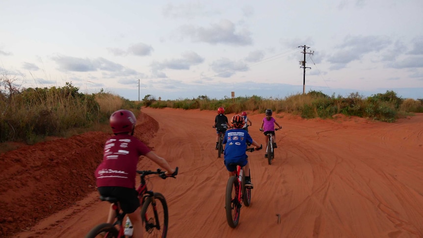 The Gibb Groms have been riding up to 30kms in preparation for their Gibb challenge.