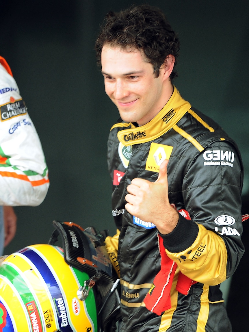Bruno Senna will replace Rubens Barrichello in the Williams drivers' pit.