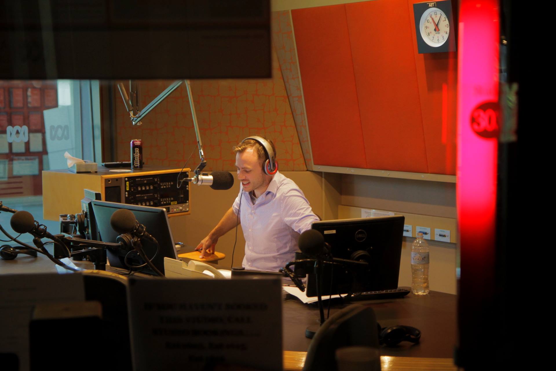 Former ABC rural journalist Cameron Wilson winemaker in